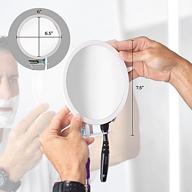 Zadro&reg; Z&#39;Fogless&trade; Adjustable Magnification Shaving Mirror. View a larger version of this product image.