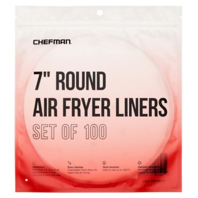 Chefman 100-Count 7-Inch Round Air Fryer Liners