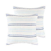 Levtex Home Reef Dream European Pillow Shams in Blue (Set of 2)