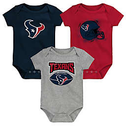 NFL 3-Pack Houston Texans Bodysuits