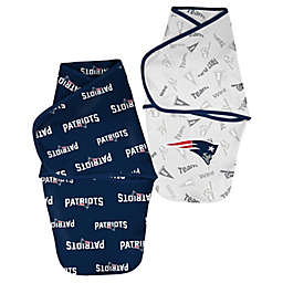 NFL New England Patriots 2-Pack Baby Cocoon Wrap Swaddles