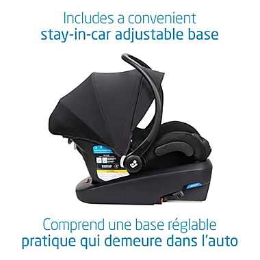 Maxi-Cosi&reg; Gia XP 3-Wheel Travel System in Midnight Black. View a larger version of this product image.