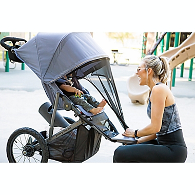 Joovy&reg; Zoom Single Jogging Stroller in Jet. View a larger version of this product image.