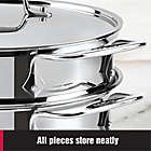 Alternate image 5 for All-Clad 8 qt. Stainless Steel Covered Multicooker