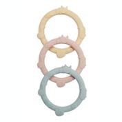 Loulou Lollipop&reg; 3-Pack Silicone Teething Ring Set