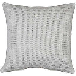 Everhome™ Knit Square Throw Pillow in Coconut Milk
