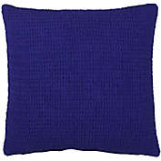 Everhome&trade; Fashion Knit Square Throw Pillow in Blue Depths