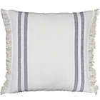 Alternate image 0 for Everhome&trade; Fringe Stripe Square Throw Pillow in Microchip
