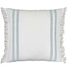 Alternate image 0 for Everhome&trade; Fringe Stripe Square Throw Pillow in Sprout Green