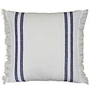 Everhome&trade; Fringe Stripe Square Throw Pillow