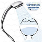 Alternate image 4 for Simply Essential&trade; Round Fog Free Shaving Mirror in Bright White