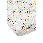 Alternate image 0 for Loulou Lollipop&reg; Shell Floral Fitted Crib Sheet in