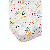 Loulou Lollipop&reg;?Shell Floral Fitted Crib Sheet in