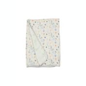 Loulou Lollipop&reg; Seashells Muslin Baby Blanket in White