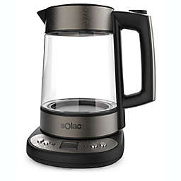 Solac Aroa Premium Glass Electric Kettle in Stainless Steel