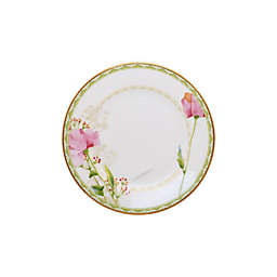 Noritake® Poppy Place Bread and Butter Plates in White/Pink (Set of 4)