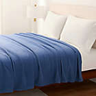 Alternate image 1 for Simply Essential&trade; Microfleece Twin Blanket in Country Blue