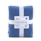 Alternate image 2 for Simply Essential&trade; Microfleece Twin Blanket in Country Blue