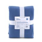 Alternate image 2 for Simply Essential&trade; Microfleece Full/Queen Blanket in Country Blue