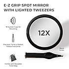 Alternate image 2 for Zadro&trade; E-Z Grip&trade; Spot Mirror and Tweezers Travel Pack