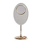 Alternate image 0 for Zadro&trade; 9-Inch Tri-Optics Oval Mirror in Brass