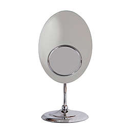 Zadro™ Tri-Optics Oval Vanity Mirror in Chrome