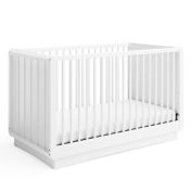 Storkcraft&trade; Skye 3-in-1 Convertible Crib in White