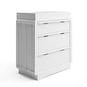 Storkcraft&reg; Skye 3-Drawer Chest with Changing Topper in White