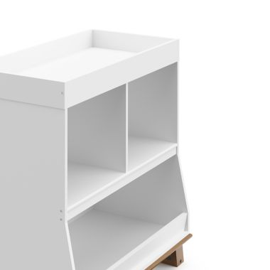 Storkcraft&reg; Modern Changing Table in Vintage Driftwood. View a larger version of this product image.