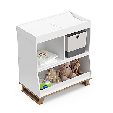 Storkcraft&reg; Modern Changing Table in Vintage Driftwood. View a larger version of this product image.