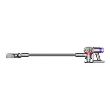 Dyson V8 Cordless Stick Vacuum in Silver/Nickel. View a larger version of this product image.