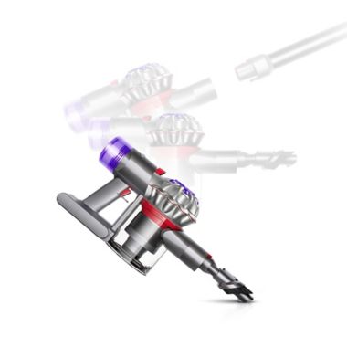 Dyson V8 Cordless Stick Vacuum in Silver/Nickel. View a larger version of this product image.