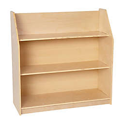 Flash Furniture® Commercial-Grade 3-Shelf Wood Bookcase in Natural