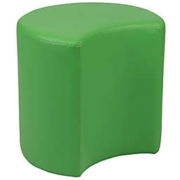 Flash Furniture Soft Seating 18-Inch Flexible Moon Chair in Green