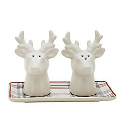 Bee & Willow™ Vail Reindeer Salt and Pepper Shakers with Tray