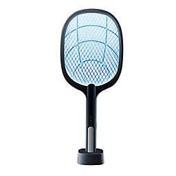Magic Mesh® 2-in-1 Bug Zapper and Swatter in Black