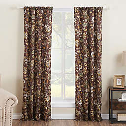 Barefoot Bungalow Audrey 84-Inch Rod Pocket Window Curtain Panels in Chocolate (Set of 4)