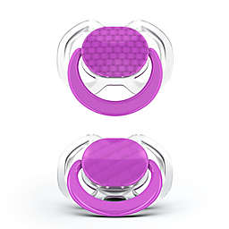 Smilo 2-Pack Stage 1 Pacifiers in Glow