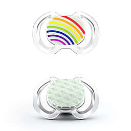 Smilo 2-Pack Stage 1 Glow in the dark Pacifiers