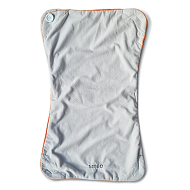Smilo&reg; Monarch Waterproof Pillow Cover in Grey/Orange. View a larger version of this product image.
