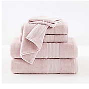 Brooklyn Loom&reg; Cotton TENCEL&trade; 6-Piece Towel Set in Blush