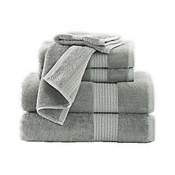 Brooklyn Loom® Cotton TENCEL™ 6-Piece Towel Set in Sage Green