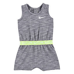 Nike® Sleeveless Romper in Grey Space Dye