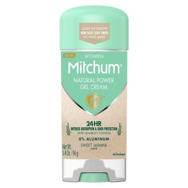Mitchum&reg; 3.4 oz. Natural Power Gel Cream for Women in Sweet Jasmine. View a larger version of this product image.