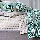 Alternate image 5 for The Novogratz Zebra Marble 3-Piece King Comforter in Teal