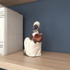 Alternate image 1 for Ridge Road Decor Polystone Woman Sculpture in Ebony/Ivory