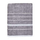 Alternate image 0 for Simply Essential&trade; Striped Bath Towel in Quiet Shade/Silver