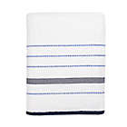 Alternate image 0 for Simply Essential&trade; Striped Bath Towel in White/Navy