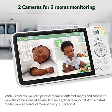 LeapFrog&reg; LF925-2HD 1080p WiFi Pan & Tilt 2 Camera Video Baby Monitor. View a larger version of this product image.