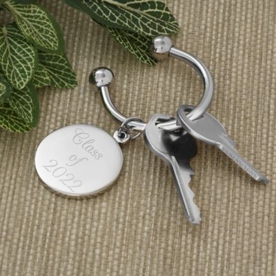 Silver-Plated Keyring